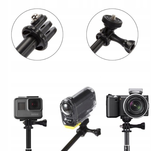Алюминиевый штатив GoPro для селфи-палки