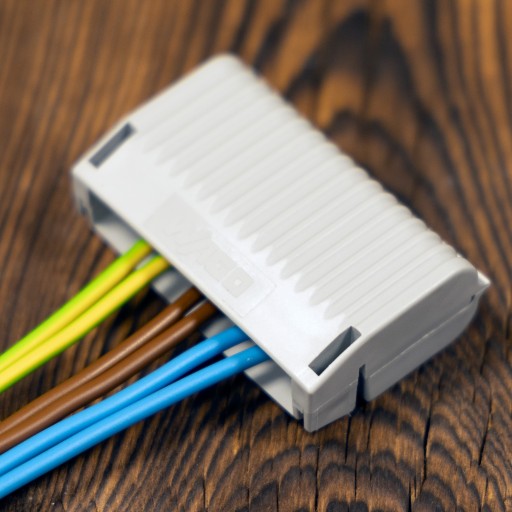 WAGO GELBOX гелевая кабельная муфта на 3 быстроразъемных соединителя 0 2 4 мм² IPX8 размер 3