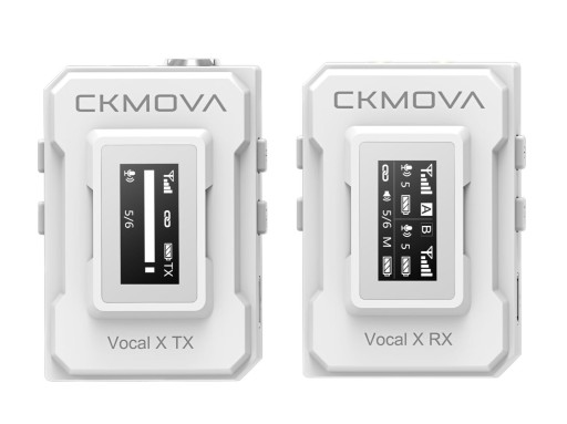 CKMOVA Vocal X V1W - беспроводной микрофон белого цвета