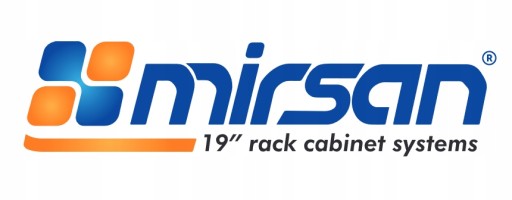 Szafa RACK wisząca 19'' 9U 600mm SZARA szafka BOX