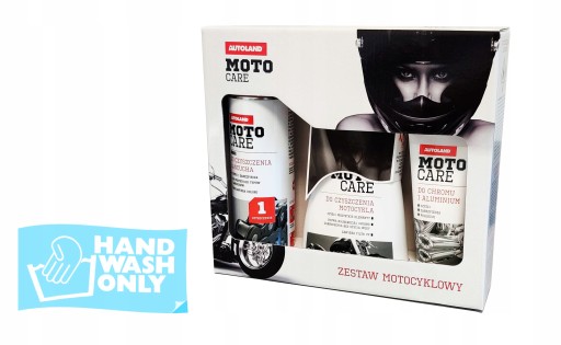 Подарочный набор AUTOLAND MOTO CARE для мотоциклиста для мотоцикла 3в1
