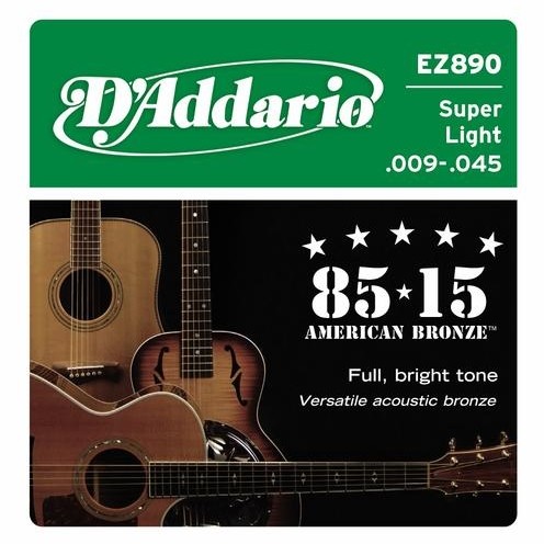 D Addario EZ890 85 15 Bronze 9-45