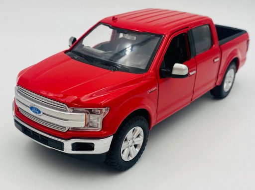 Ford F-150 Lariat Crew Cab '19 1:27 модель Motormax 79363 красный