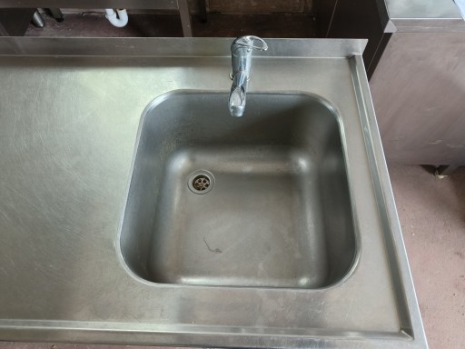 Стол-мойка из нержавеющей стали с 3 ящиками 1600x600x850 DORA METAL