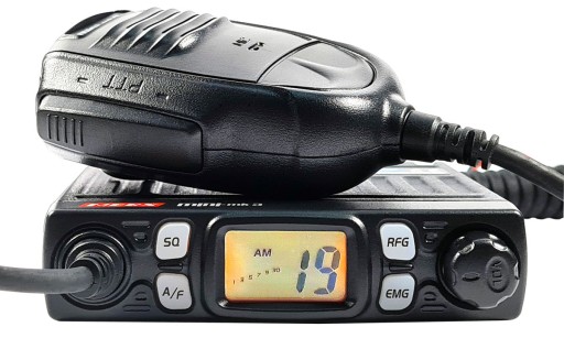 CB RADIO MERX Mini MK3 самая маленькая антенна AM/FM RF-Gain ASQ + PNI Extra 45