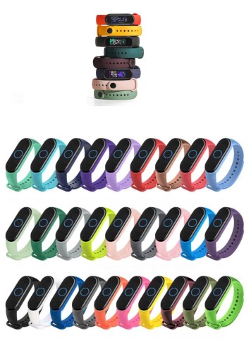 ЗАМЕННЫЙ РЕМЕШОК для XIAOMI MI BAND 5 STRAP 23 цвета