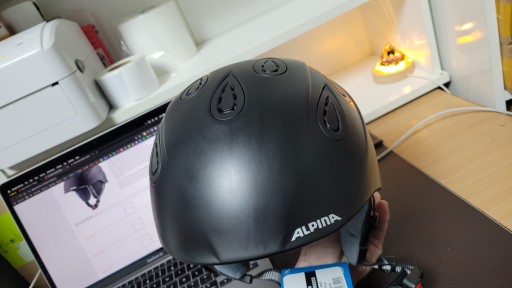 Kask narciarski ALPINA GRAP 2.0 rozm 54-57cm Drobne Ryski
