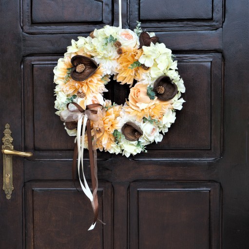 Эксклюзивный осенний венок DOOR WREATH