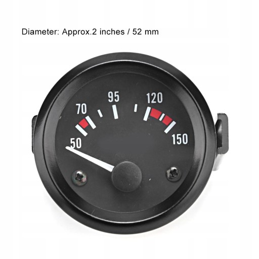 ЧАСЫ 52MM - ТЕМПЕРАТУРА МАСЛА - ИНДИКАТОР
