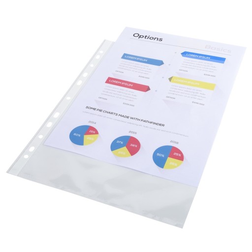 Exacompta 10x10 шт. Конверты А4 ПП, хрусталь 5610E