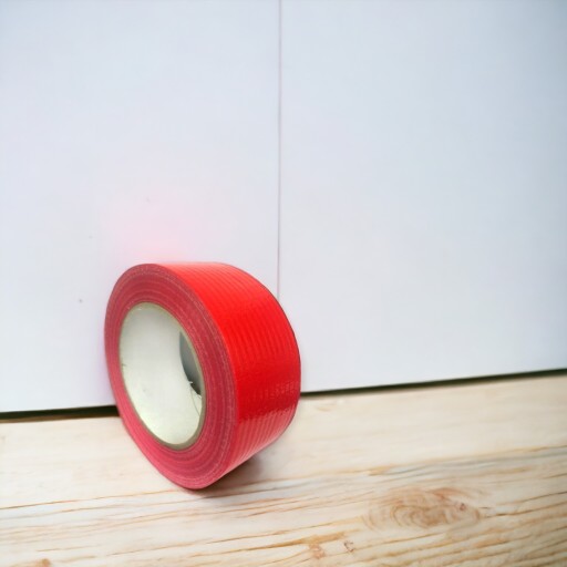 Taśma oznaczeniowa naprawcza duct tape 48mm 45m uniwersalana czerwona