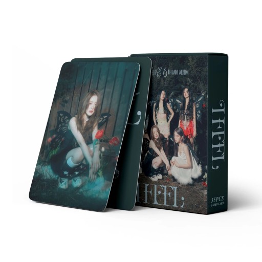 55pcs/set Kpop (G)I-DLE Postcards I LOVE Lomo Cards GIDLE Album Girls I