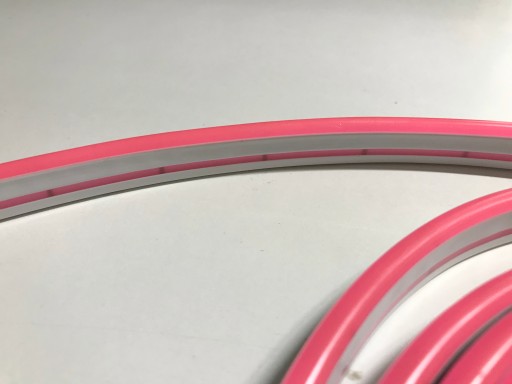 НАБОР НЕОНОВЫХ СВЕТОДИОДОВ FLEX РОЗОВЫЙ 5м 12В + БЛОК ПИТАНИЯ