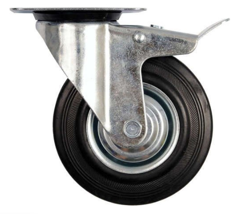 Колесо универсальное SWIVEL BRAKE fi 200