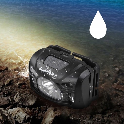 Налобный фонарь Superfire HL06, 500лм, USB