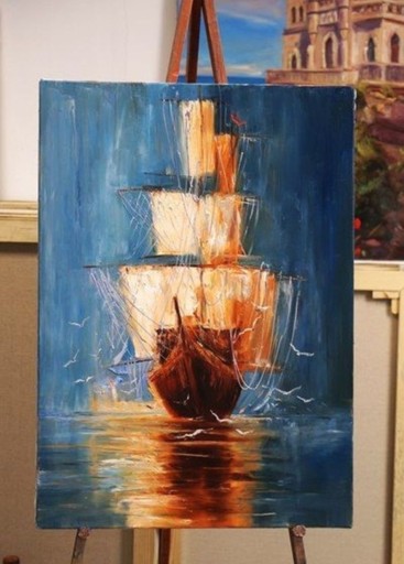 PODOBRAZIE 40X60 ZESTAW 5 SZT. PŁÓTNA MALARSKIE PODOBRAZIA PODKŁAD MALARSKI