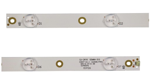 Listwy LED TPT315B5 LB32080 32PHT4101 32AMJ2