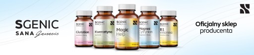 SGENIC SANA IMMUNITY odporność Kwercetyna Wit C Zn