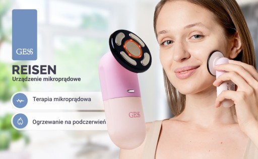 Микротоковый массажер антивозрастной массаж лица с подогревом GESS