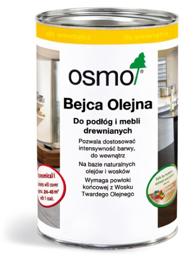 Osmo 3541 Масляная морилка для полов и мебели 1 литр Гавана