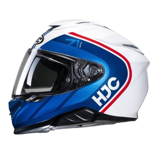 Шлем HJC RPHA 71 MAPOS БЕЛЫЙ/СИНИЙ БЕСПЛАТНО