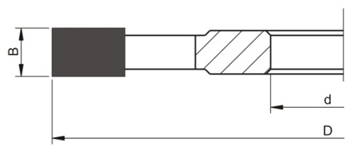 Фреза прямая HM Z=6 160x30x10 GLOBUS