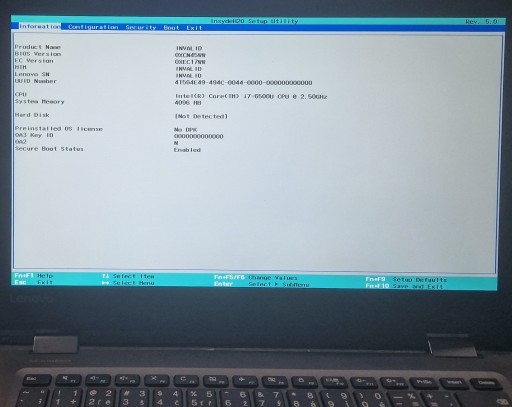 Корпус LENOVO YOGA 510 410-14ISK с процессором i7