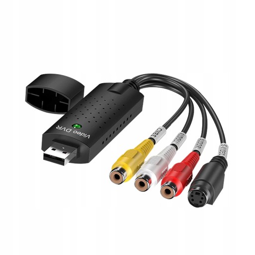 VIDEO GRABBER EASYCAP ZGRYWANIE Z VHS NA PC AV USB