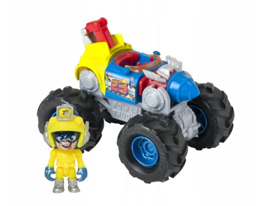 T-RACERS МОЩНЫЕ ГРУЗОВИКИ ТУРБО ЭКСКАВАТОР + ВОДИТЕЛЬ 8019