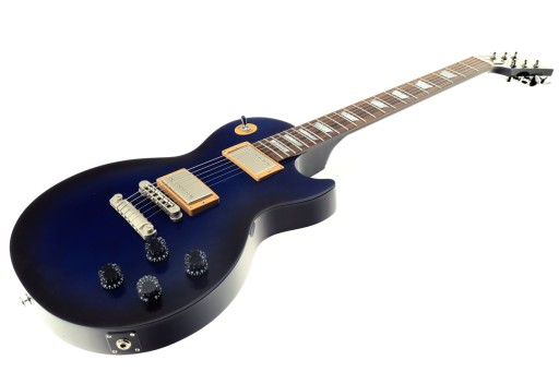 GIBSON Les Paul STUDIO модель 2015 г. 100-я двухтактная Manhattan Midnight