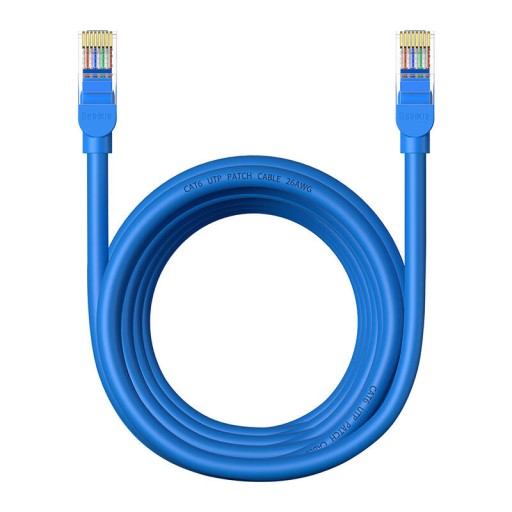 RJ45 - RJ45 LAN КАБЕЛЬ ETHERNET CAT6 ИНТЕРНЕТ-КАБЕЛЬ 5M BASEUS