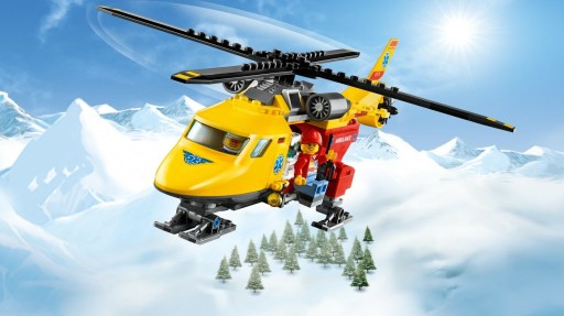 LEGO CITY 60179 Медицинский вертолет-доктор-пилот