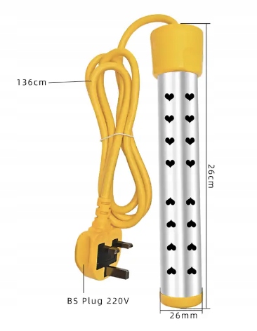 ELEKTRYCZN GRZAŁKA BASENOWA PODGRZEWACZ 2500W 220V
