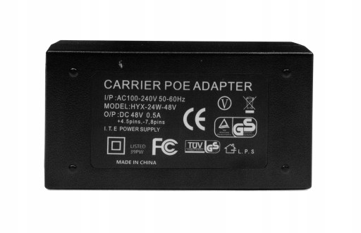БЛОК ПИТАНИЯ POE POE-48/NX 24 Вт
