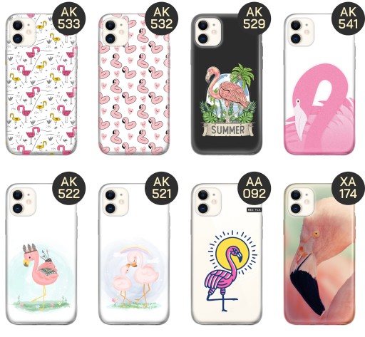 ETUI DO IPHONE 11 WZORY FLAMING FLAMINGI PTAKI OBUDOWA POKROWIEC CASE