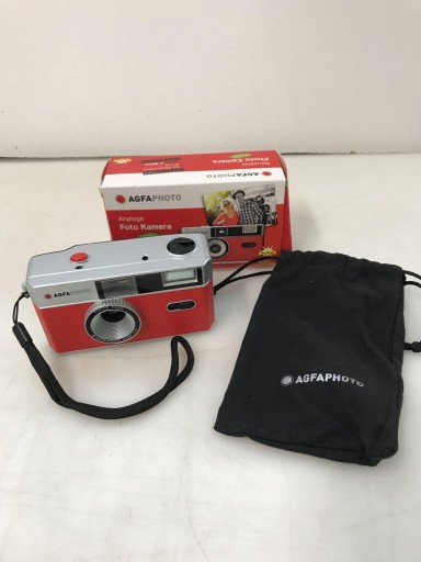 АНАЛОГОВАЯ КАМЕРА AGFAPHOTO 35 ММ КРАСНАЯ