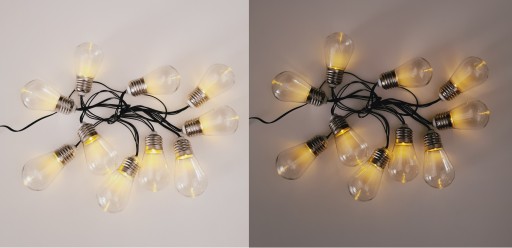 SOLAR GARLAND садовые светильники для сада 10x светодиодная цепочка LED BULB