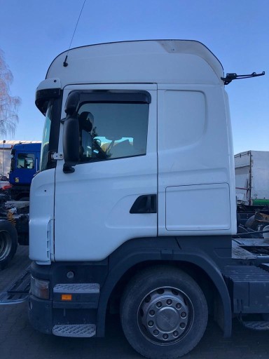 Kompletna kabina Scania R, super stan duży schowek