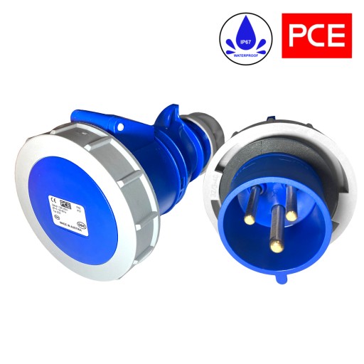PRZEDŁUŻACZ kamper H07RN-F 3x4 wtyk i gniazdo 3P CEE 32A IP67 3M