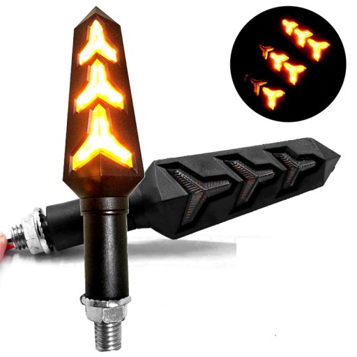 ПОВОРОТНИКИ 12x LED ДИНАМИЧЕСКИЕ ПЛАВАЮЩИЕ 4шт.