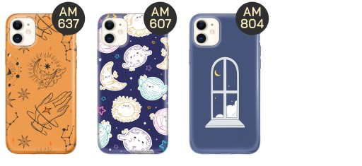 ETUI DO IPHONE 11 WZORY KSIĘŻYC GWIAZDY KOSMOS PLANETY OBUDOWA POKROWIEC