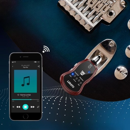 Усилитель для наушников LEKATO для гитарных эффектов Bluetooth ИК-тюнер