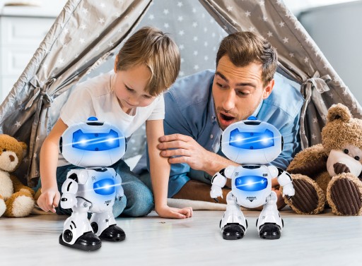 РОБОТ С ДИСТАНЦИОННЫМ УПРАВЛЕНИЕМ Дистанционно Управляемый АГЕНТ WOWEE WILO RC НА БАТАРЕЕ ДЛЯ ДЕТЕЙ