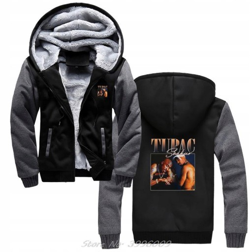 толстовка Tupac 2pac Hip Hop fashion Makaveli рэпер Sno