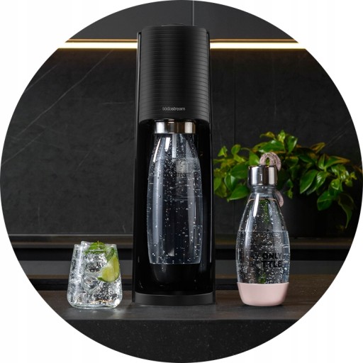 Карбонизатор для воды SodaStream Terra BLACK + бутылка
