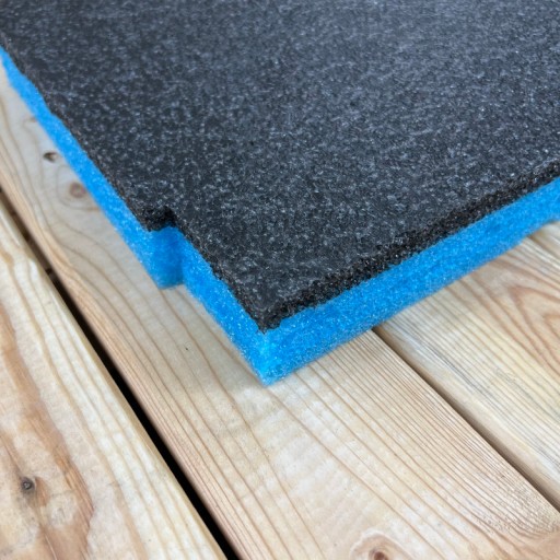Пенопластовая вставка, графитовый наполнитель для коробки Metabo Metabox 145 LeanFoam