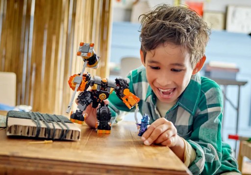 LEGO 71806 NINJAGO Столовая площадка элементаля земли Коула