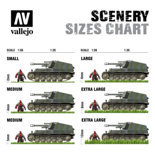 Vallejo Scenery SC424 Wild Tuft - Сухой зеленый