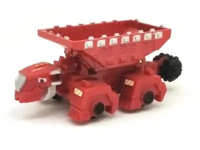 Dinotrux Грузовик-динозавр Съемный игрушечный автомобиль-динозавр