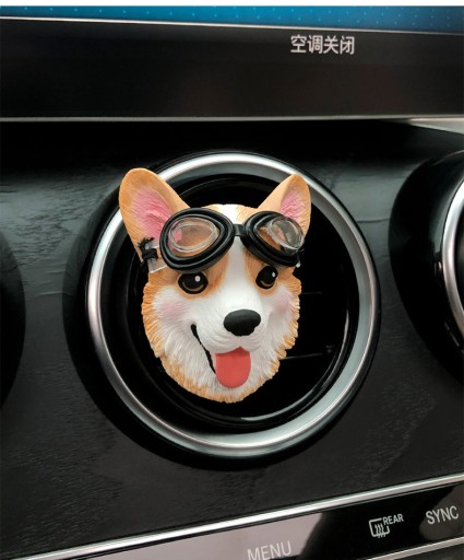 ОСВЕЖИТЕЛЬ АВТОМОБИЛЯ CORGI DOG CONTROL АВТОМОБИЛЬНЫЙ АРОМАТ ДЛЯ РЕШЕТКИ ДУХИ